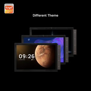 Panneau de commande intelligent mural 10,1 pouces OLED Tuya Matter avec interrupteur intelligent HomeKit, contrôle tactile par application pour hôtel et villa - Product Image 5