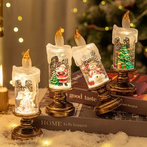 Nuevas Decoraciones Navideñas Creativas <span class=keywords><strong>de</strong></span> China, Luces <span class=keywords><strong>de</strong></span> Vela con Diseño <span class=keywords><strong>de</strong></span> Papá Noel, Adornos <span class=keywords><strong>de</strong></span> <span class=keywords><strong>Bolas</strong></span> <span class=keywords><strong>de</strong></span> <span class=keywords><strong>Cristal</strong></span> con Dibujos Animados <span class=keywords><strong>de</strong></span> <span class=keywords><strong>Nieve</strong></span>, Modelo 32659 - Product Image 2
