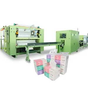 Factory Price Full Automatic Cutting Packing Rewinding Bathroom Small Toilet Tissue Paper Manufacturing Production Line