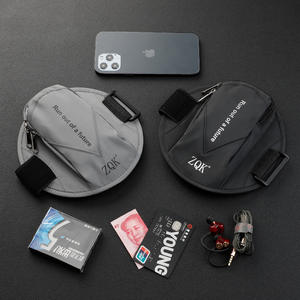 Sac de bras de sport personnalisé en vente directe d'usine pour la course en extérieur, sac de poignet étanche pour téléphone, pochette de course fitness - Dropshipping - Product Image 2