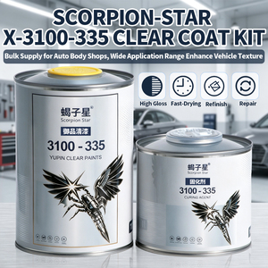 Peinture automobile haute brillance Parrot 335 Voc Scorpion Star Clear Paint, <span class=keywords><strong>incolore</strong></span>, résistante aux rayures, revêtement miroir en spray - Product Image 5