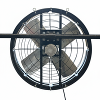 Ventilateur de panneau industriel de 38 pouces avec moteur haute efficacité, extracteur d'air électrique pour étable laitière et ventilation d'usine