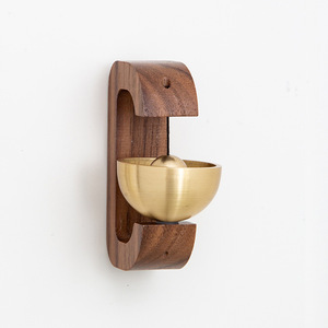 Campana de Viento de Madera Estilo Japonés 7.5x5x2cm, Campanilla Magnética para Puerta, Decoración de Entrada, Adorno para Puerta - Product Image 2