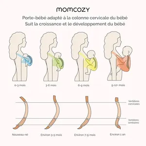 Nuovissimo Fascia Porta Bebè Momcozy per Neonati - Product Image 4