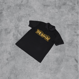 T-shirt en coton tricoté 100 % personnalisé pour hommes, avec logo brodé et motif lettres, vente en gros - Product Image 2