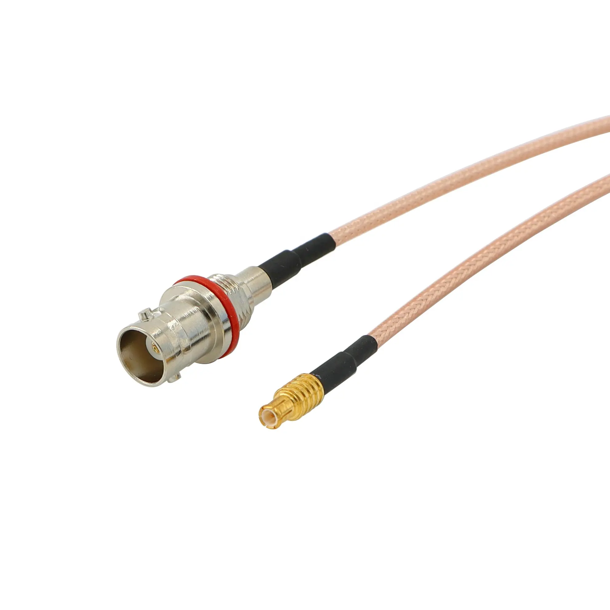 Câble coaxial RF MCX mâle vers BNC femelle Bulkhead câble RG316 étanche 15cm