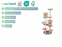 Nouveau design de mode à triple plateforme maison pour chat, maison pour chat, cadre d'escalade en flanelle, tour d'arbre à chat coloré, jouet avec coussin