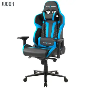 Chaise de jeu Judor Ordinateur en cuir Chaise de jeu pour adultes Pc Gamer Racing Mobilier de bureau
