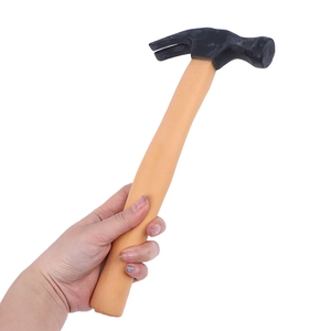 Le faux marteau en caoutchouc super latex, tours de magie, marteau fou, apparaissant et disparaissant, magie de scène, accessoire de comédie - Product Image 3