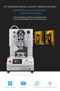 Machine <span class=keywords><strong>de</strong></span> collage <span class=keywords><strong>de</strong></span> câbles flexibles d'écran LCD TBK 503 pour <span class=keywords><strong>iPhone</strong></span>, Samsung, Huawei, Xiaomi, TAB, COG, COF, COP, ACF – Réparation avec moteur PLC 1 an <span class=keywords><strong>de</strong></span> garantie - Product Image 2