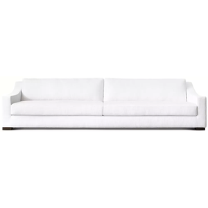 Elegante Divano per Soggiorno con Rivestimento Artigianale in Spugna, Arredamento Moderno per Interni, Divano <span class=keywords><strong>Modena</strong></span> con Braccioli Inclinati per Hotel e Villa - Product Image 2