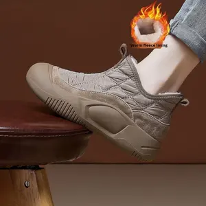 Ingrosso 2025 inverno Hui <span class=keywords><strong>Morna</strong></span> G15 maglia traspirante superiore alla caviglia & stivaletti da neve scarpe da donna Casual antiscivolo ispessite scarpe calde - Product Image 2