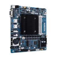 ASUS J3455T-IM-A Motherboard Industri Mini ITX Tipis, SoC Quad-Core J3455/N3350/N4200, DDR3L Hemat Daya, 3 Layar