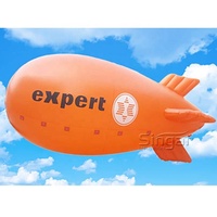 Ballon publicitaire géant gonflable personnalisé en forme de dirigeable à vendre