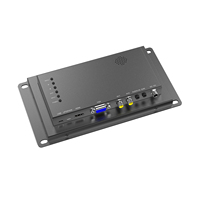 Écran tactile industriel à cadre ouvert de 7 pouces lilo, avec 4K, HDMI, VGA AV, haute luminosité pour kiosque et Raspberry Pi 4