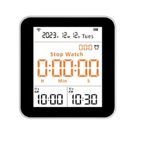 Moniteur de qualité de l'air intérieur intelligent WiFi Tuya 2CO10 pour CO2 14-1 PM2.5 Formaldéhyde et analyseurs de gaz TVOC
