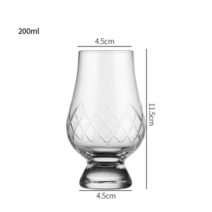 Tazza Aroma in vetro artigianale per la degustazione di vino e birra uso esclusivo per bicchieri di qualità per feste e nozze - Product Image 6