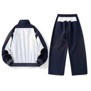 Vêtements de sport de printemps et d'automne avec logo personnalisé pour hommes costumes de sport et de loisirs pour entraîneurs de compétition d'étudiants - Product Image 4