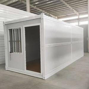 Casa Contenedor Plegable de Acero Transpirable de 20 pies Personalizada con 5 Años de Garantía, Edificio Prefabricado para Oficina, Supermercado, Hotel - Product Image 1