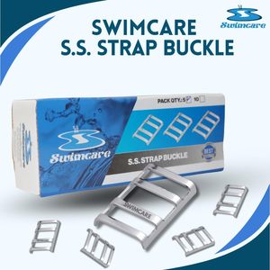 Boucles de sécurité pour couverture de piscine Swimcare en acier, 1,90 po x 1,25 po, lot de 5, boucles robustes en acier inoxydable pour accessoires de piscine - Product Image 6