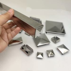 ตกแต่งด้วยฝาอลูมิเนียมหล่อขึ้นรูปพร้อมริมฝีปากยึดด้วยสกรูชุดสำหรับเพนนีและเสาบันได - Product Image 2