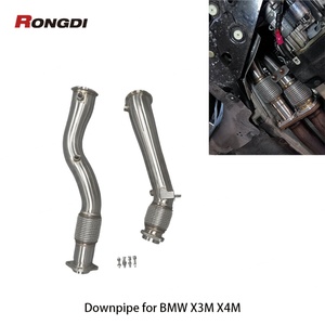 Tubo de Escape Recto de Una Pieza de Acero Inoxidable 304 para BMW X3M X4M F97 F98 3.0T - Product Image 6