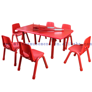 Tables et chaises pour enfants ALICE, <span class=keywords><strong>protection</strong></span> bébé de haute qualité, panneau ignifuge, design moderne, mobilier scolaire - Product Image 4