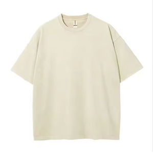 Camiseta de Manga Corta para Hombre, Talla Grande, Cuello Redondo, Color Sólido, 100% Algodón Jersey, Corte Casual, Largo Regular - Product Image 1
