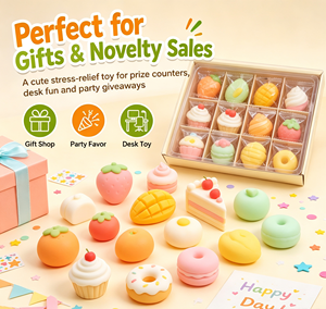 Jouet en forme de pain personnalisable avec fonction de rebond lent, réduction du stress, adapté aux cadeaux promotionnels et aux décorations de bureau - Product Image 4