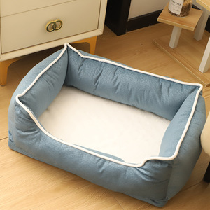 Cama para Perros de Espuma Viscoelástica Acrílica Gigante al por Mayor - Cama Ortopédica Rectangular Clásica de Lujo, Lavable, Tamaño Humano para Perros Grandes - Product Image 5