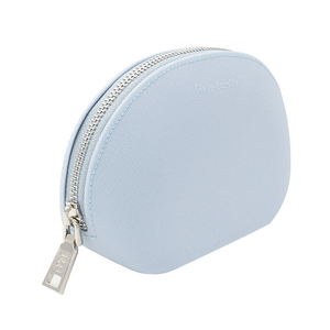 Custom logo Private Label Portable Semi Round Waterproof Rubber Toiletry Wash Bag Shell Silicone Cosmetics Makeup Bags - Product Image 2