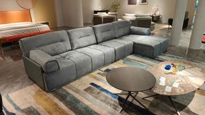 PurelyFeel Italian Minimalist Living Room <strong>Sanded</strong> Cloth <strong>Sofa</strong> Network Red Designer Fabric <strong>Sofa</strong> - Product Image 4