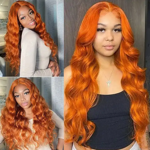 Perruque Highlight personnalisée100 % vierge brute non transformée 13*4 HD Lace Front Color 613 Honey Blonde avec perruque rose <span class=keywords><strong>clair</strong></span> pour femmes - Product Image 5