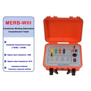 เครื่องทดสอบการเปลี่ยนรูปของขดลวดหม้อแปลงไฟฟ้าแบบครบวงจร MERB WIII อุปกรณ์วิเคราะห์การตอบสนองความถี่ไฟฟ้า - Product Image 2