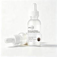 Sérum Visage Anti-Âge Hydratant Sûr à la Niacinamide et à la Boseine 30ml Marque Blanche pour Resserre les Pores et Éclaircit Naturellement
