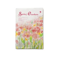 Carnet de notes A5 mignon et kawaii, personnalisable avec logo, motif floral, journal de voyage uni, impression personnalisée de carnets et de journaux