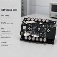 Contrôleur de moteur VESC X24 120V (26S) 1324A FOC BLDC ESC sans balais avec USB-C CAN Bus Bluetooth pour E-skate DIY et Onewheels