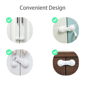 Jiacheng - Vente en gros de produits de sécurité pour bébés - Verrou de sécurité pour armoire - Sécurité pour meubles, fours de cuisine, sièges de toilette - Product Image 3