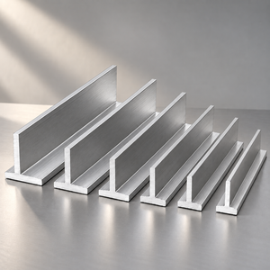 อลูมิเนียมรูปตัวที สำหรับโครงสร้างเสริมแรง ตกแต่ง และงานโครงสร้าง - Product Image 4
