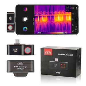 Cámara Termográfica CEM T-09F para Teléfonos Inteligentes Android, Imágenes Infrarrojas IR para Automóviles, Cámara de Imágenes Térmicas Infrarrojas T-09F - Product Image 1