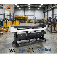 NOUVEAU Imprimante jet d'encre éco-solvant rouleau-à-roule NEWIN I3200/I1600 CMYK, double vitesse élevée 50m²/h, 3200mm, automatique pour bannières, étiquettes et papier