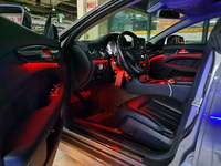 Autowellus Benz S GLE GLS CLS W166 W292 X166 W218 W212 Lampe d'ambiance 12V 3 améliorations 12 couleurs Éclairage décoratif intérieur