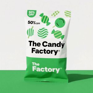 Custom Small Sealable Frosted Cookie Candy Snack Die Cut Eco Friendly Plastic Mylar Aseptic Zipper <b>Bags</b> for Milk Food Packaging - Product Image 2