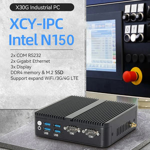 คอมพิวเตอร์อุตสาหกรรมขนาดเล็ก XCY In-tel N150 แบบไร้พัดลม รองรับ IoT พร้อมพอร์ต Serial 2 ช่อง RS232, พอร์ต Ethernet 2 ช่อง, พอร์ต H-DMI 2 ช่อง, พอร์ต DP 1 ช่อง, พอร์ต <span class=keywords><strong>USB</strong></span> 6 ช่อง, <span class=keywords><strong>WiFi</strong></span>, โมเด็ม 4G, รองรับ Windows 11 หรือ 10 - Product Image 2