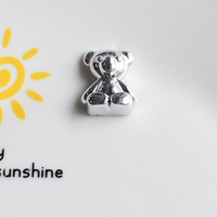 Breloques en résine blanches et noires, motifs Chien ballon, Fleur, Bouton, pour coques de téléphone, autocollants pour gobelets, pendentifs et décoration de chaussures