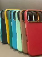 Étui de téléphone portable magnétique en cuir importé, toucher délicat, antichoc pour iPhone 16 17 Pro Max Plus