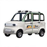 Voiture électrique compacte 4 portes 4 places pour adultes sans permis de conduire