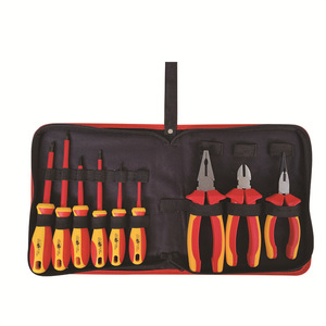 Kit d'outils électriques sans fil : Perceuse, Clé à chocs, Jeu de douilles, Clé à cliquet, Embouts – Réparation mécanique, usage domestique et jardinage HXT001 Tout-en-un Sécurité - Product Image 1