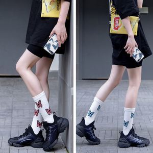 Wholesale Funny Ladies <b>Socks</b> Fashion Custom Cotton Womens butterfly <b>Socks</b> - Product Image 6