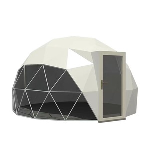 Dôme géodésique de glamping en toile PVC de qualité supérieure pour hôtel, complexe hôtelier, extérieur, loisirs, maisonnette, tente - Product Image 4